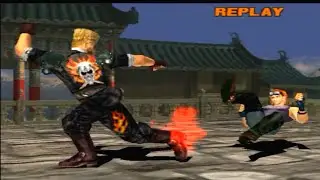 Tekken 3 - Пол Копирует боевые навыки Сяоюй | Tekken 3 Копировать Мастер