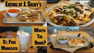 Eating at J. Selby's in St Paul, MN - Plant-Based Eatery - Fall Road Trip - September 2022