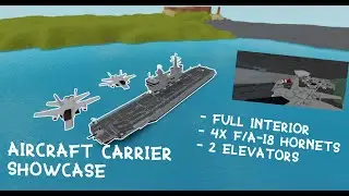 Aircraft Carrier showcase | Roblox plane crazy