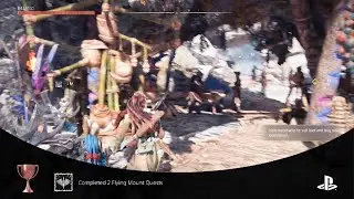 Horizon Forbidden West: Completed 2 Flying Mount Quests Trophy