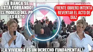 Yolanda D&iacute;az es INCREPADA por FRENTE OBRERO | El MODELO del PP es la CORRUPCI&Oacute;N