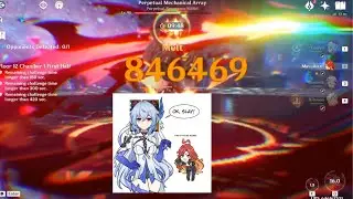 90 seconds of Mavuika being Ganyu's best 