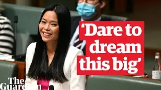 Sally Sitou's first speech to parliament: daughter of refugees who dared to 'dream this big'