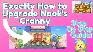 How To Upgrade the Shop (Nook's Cranny) in Animal Crossing New Horizons (Exact Requirements & Guide)