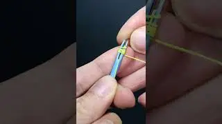 A magic wand with which hooks are tied to a fishing line