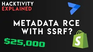 $25000 SSRF in Shopify + AppSheet Metadata Leak | Bug Bounty Hacktivity Explained