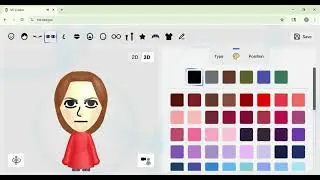 How to Make Elisa from Wii Sports on Mii Creator