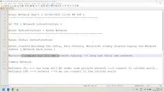 Azure-Network-Day-1 || Azure Infrastructure || Edge Locations || Multi Region Architecture