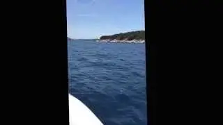 Boottour Murter mit Bombard 420 und 10ps Richtung Passmann