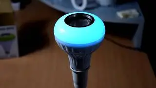 E27 Умная LED лампа с беспроводным Bluetooth динамиком-Чудо лампа из Китая