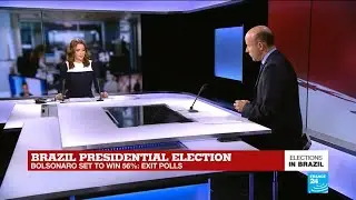 Brazil presidential election: Jair Bolsonaro set to win 56%