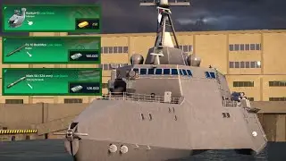 Review of the great equipment of the helicopterless Uss Independence (LCS-2) ship || Modern Warships