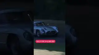 Mercedes-Benz SLR 1 of 2 sold at action for $142,000,000 🤯