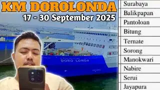 KM DOROLONDA PELNI SHIP SCHEDULE SEPTEMBER 2025