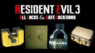 All Locks & Safe Locations 20/20. Resident Evil 3 100% Walkthrough