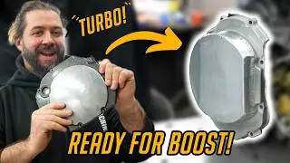 Боб изготавливает чехол сцепления для мотоцикла с турбонаддувом!