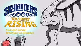 Drafted Skylander film storyboard (upcoming fan-made skylanders film)
