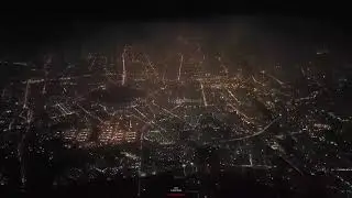 Tehran Night Mood from Above || تهران از بالا، پرواز بر فراز پایتخت ایران