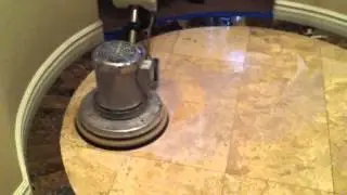 Natural Stone Care: Travertine cleaning process
