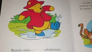 L&aelig;r om vann med Ole Brumm 🐻💦 Leser Barnebok 📚👩&zwj;👧&zwj;👦📖