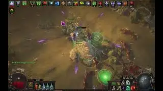 POE 3.27 Herald of Agony Farrul Champion, Forbidden Flames Valdo Map test