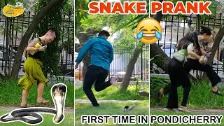 Snake Prank | Prank Video | First time in Pondicherry Public Prank | Tamil Prank | Funny Video