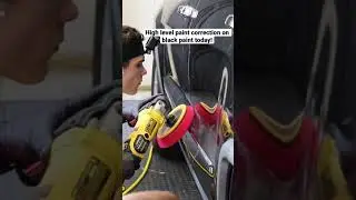Rotary polisher for the win! 100% surface defect removal.