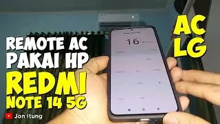 LG AC Remote Control Using Xiaomi Redmi Note 14 5G
