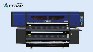 Fedar 8 Epson i3200 Heads High Resolution Dye Sublimation Printer