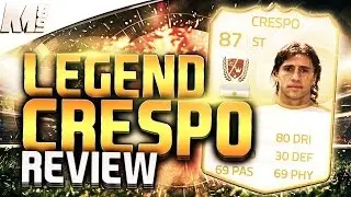 FIFA 15 UT &mdash; ЛЕГЕНДА КРЕСПО || Обзор легендарного игрока FIFA 15 Ultimate Team 87 + игровая статистика