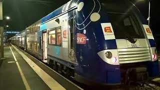 Sonnerie des portes 🛎 et d&eacute;part d'un Z26500 TER 2NNG &agrave; Gaillon-Aubevoye