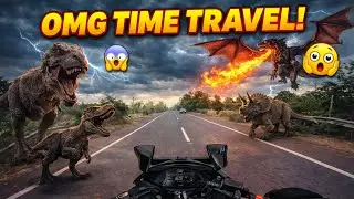 Bro got nature call mid ride 😱 | Look what happend next 