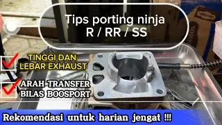 NINJA RR KRR R SS ‼️ TIPS PORTING NINJA RR R SS UNTUK HARIAN , ATAS BAWAH KUAT ‼️