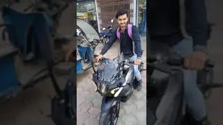Taking delivery of RS200 #RS200 #bikevlogs #shorts #motovlog #viral #bajaj