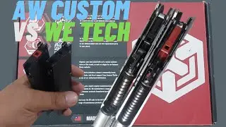 AW Custom - AW NE3001 1911 Quick review, FPS Test & Comparison vs We Tech 1911 (Not a real Firearm)