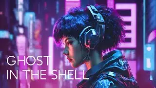 GHOST IN THE SHELL - Synthwave, Retrowave Mix -