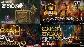 ජනප්&zwj;රිය ගීත එකතුව | EDM Song Collection | Trending EDM Song #tribalremix #edmhousemix