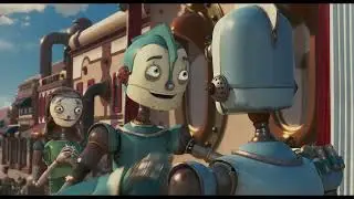 Robots Jazz And Funk Ending Scene (4K60 Upscale Topaz AI)