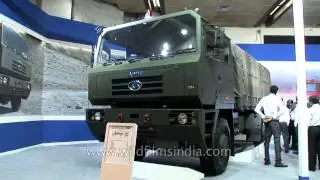 AMW unveils defence vehicle range at DefExpo 2012