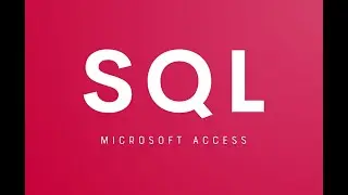 Lesson 1 for SQL with Microsoft Access 2019 Create a table - Arabic Language