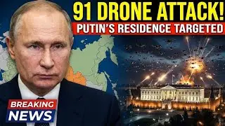 91 Drones का Putin के घर पर हमला! 😱 PM Modi ने क्यों कहा 