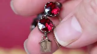 Antique Perpignan Garnet Bracelet  by 33