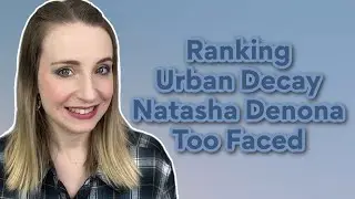 ICH RANKE ALLE MEINE URBAN DECAY,NATASHA DENONA UND TOO FACED PALETTEN