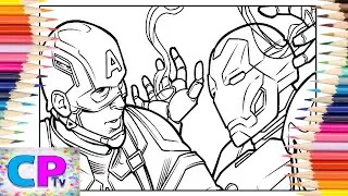 Avengers Coloring Pages/Captain America vs Iron Man Coloring Pages/Jim Yosef - Eclipse [NCS Release]
