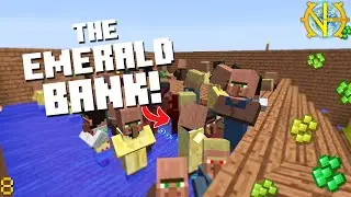 Villagers Beware! I'm Building the Emerald Bank! | GTNH Skyblock: Garden of Grind | Part 8