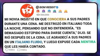 Mi Novia Insistió En Que Conociera A Sus Padres Durante Una Cena. Me Destrozó En Italiano Toda.....