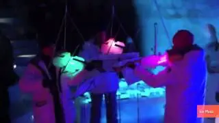 Coolest Band Plays Concerts on Instruments Made of Ice