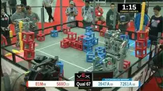 2015 VRC Math Q67 - 81M 569D vs 3947A 7261A - 60 to 62 - VEX Worlds 2015 - Math Division