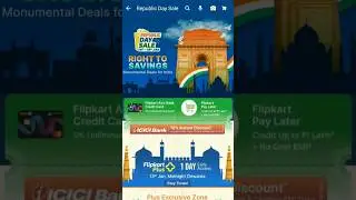 Flipkart republic day sale 2024 #shorts #flipkart #amazon #holi