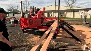 OLC 2025 mobile dimension 128 sawmill demonstration, p1